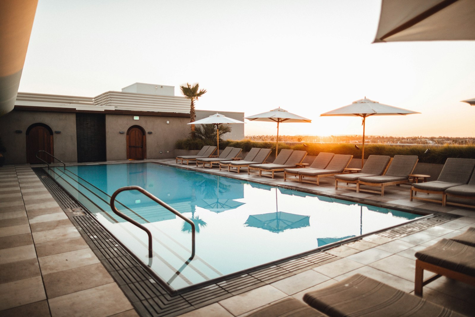 Harbor Hotel pool deck, Lisbon - Pool decks - Hotels