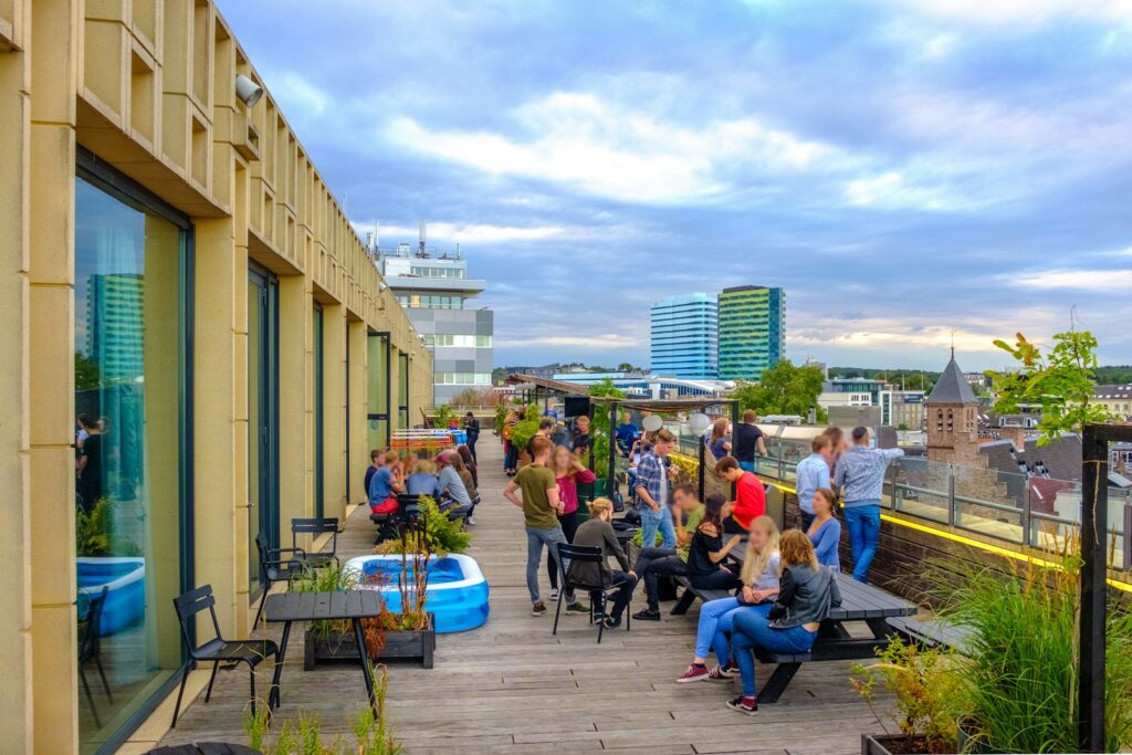 Rooftop bar terrace, Barcelona - Terraces - Hotels, Restaurants