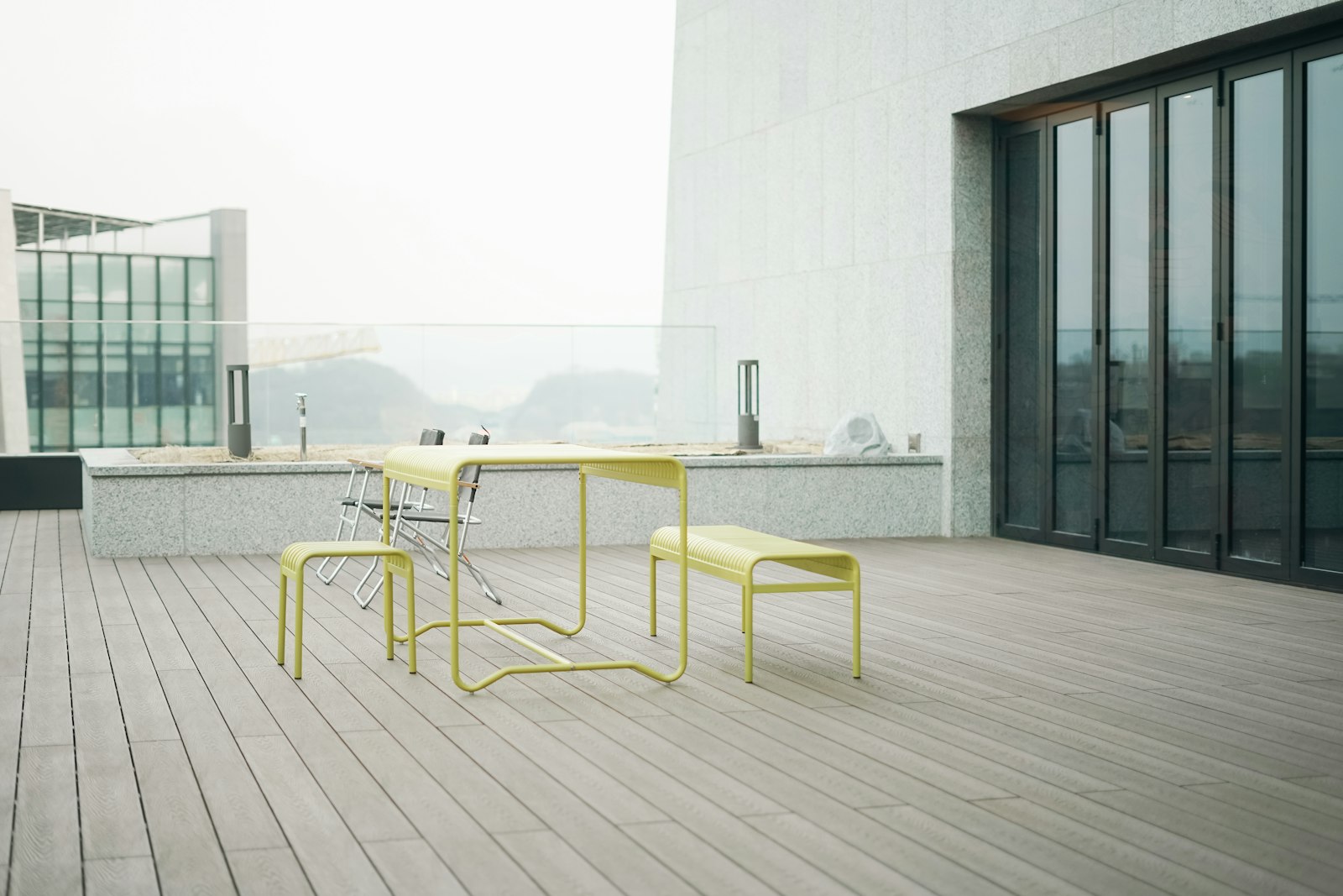 Roof terrace for an office, Berlin - Pergolas & canopies, Terraces - Offices